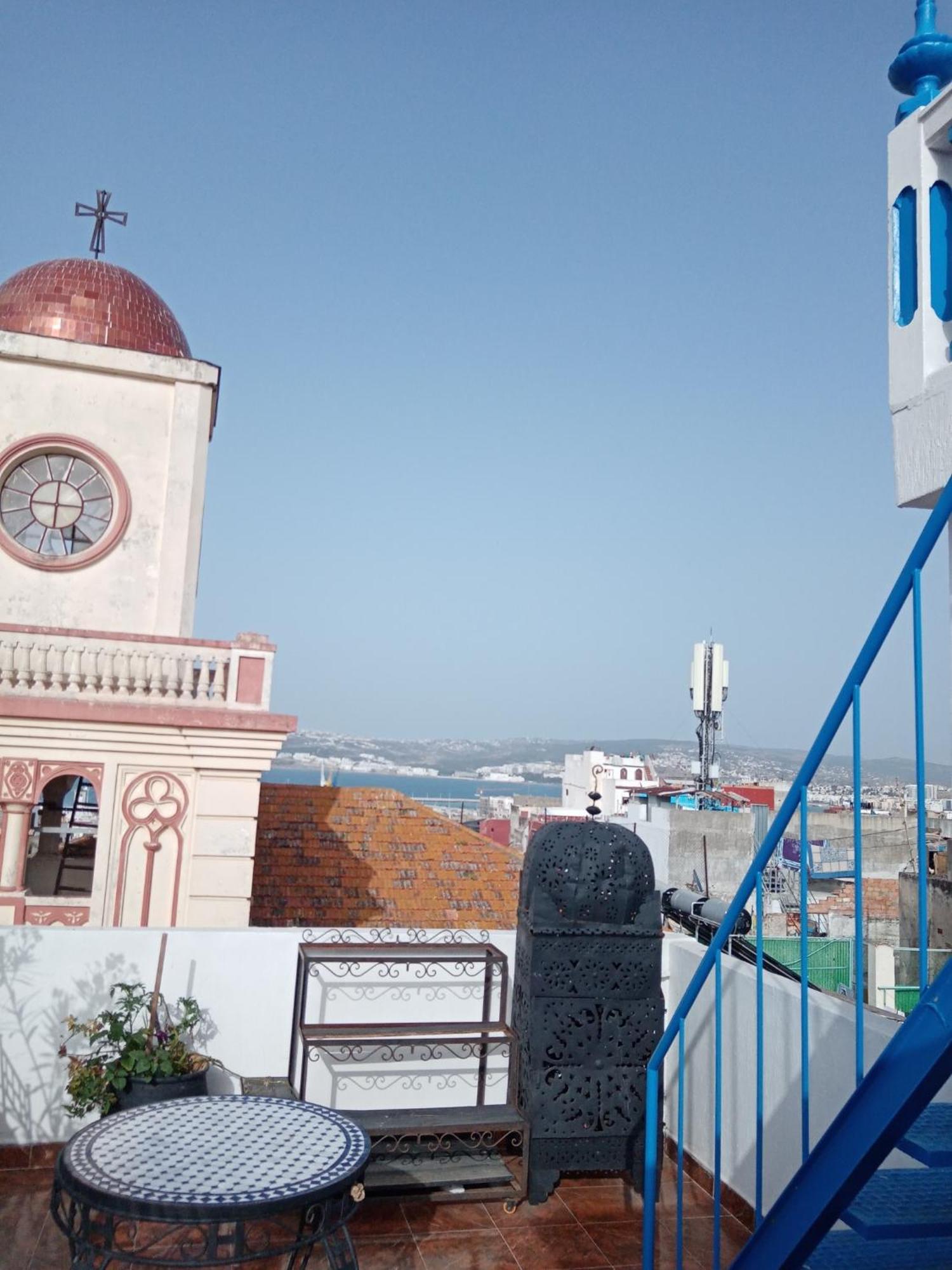 Tangier Medina Roof Top Apartment With Ocean Views Екстериор снимка