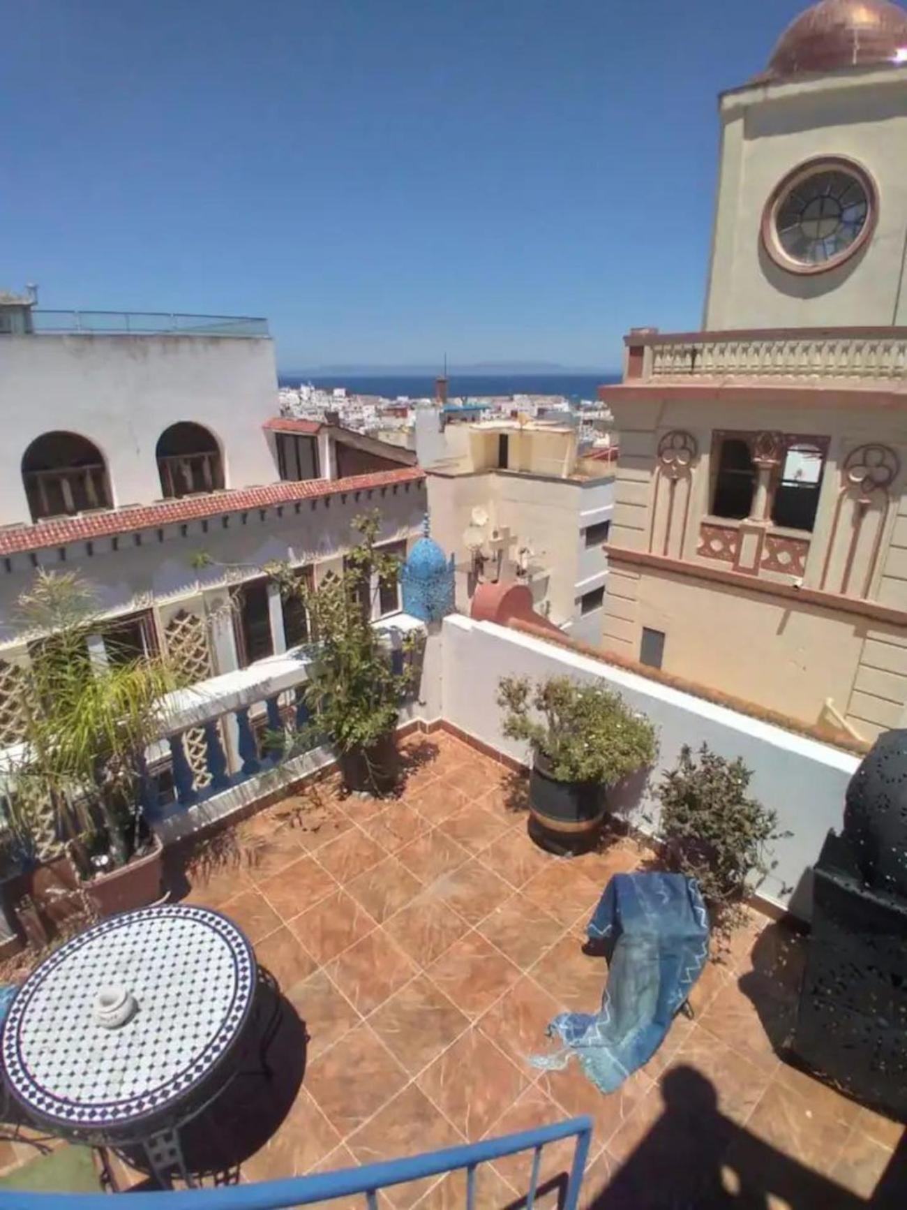 Tangier Medina Roof Top Apartment With Ocean Views Екстериор снимка