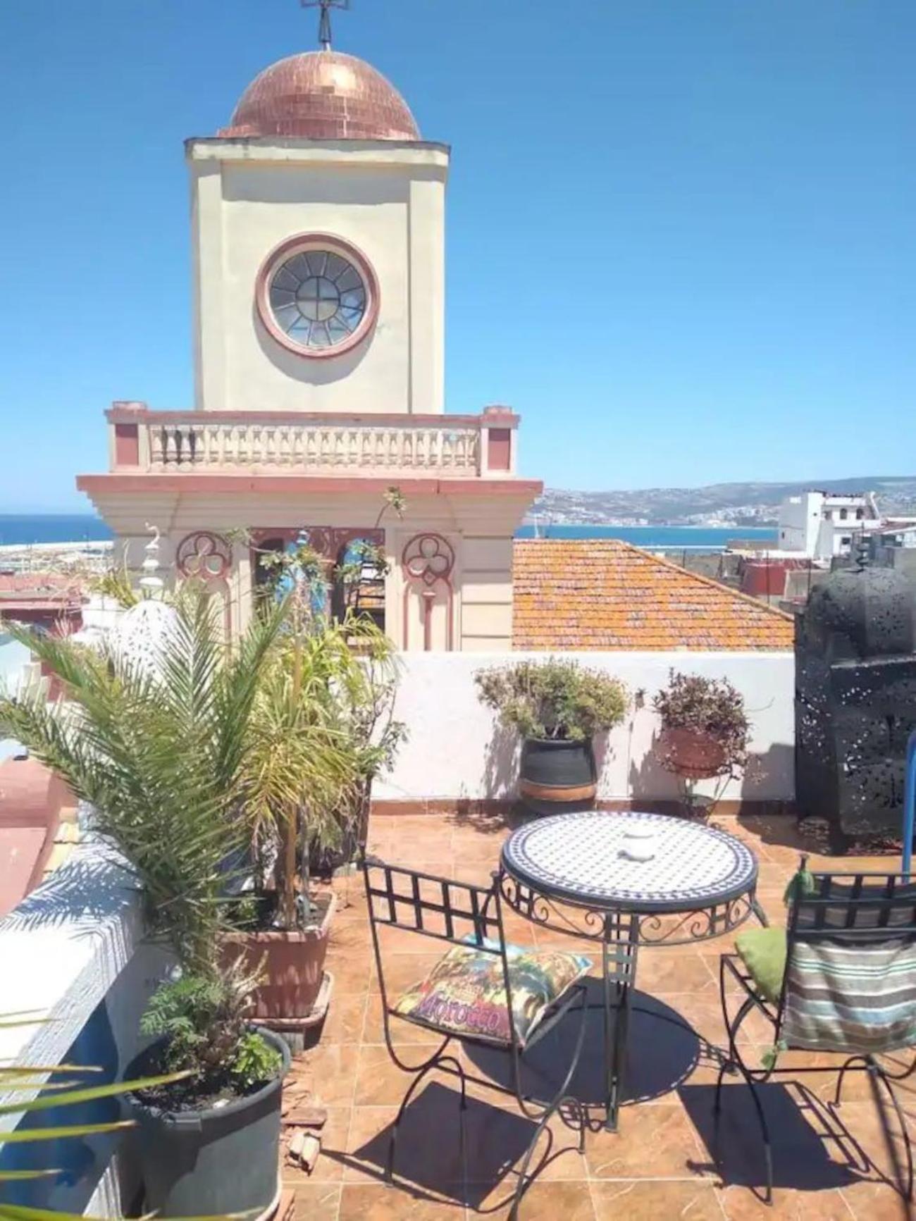 Tangier Medina Roof Top Apartment With Ocean Views Екстериор снимка