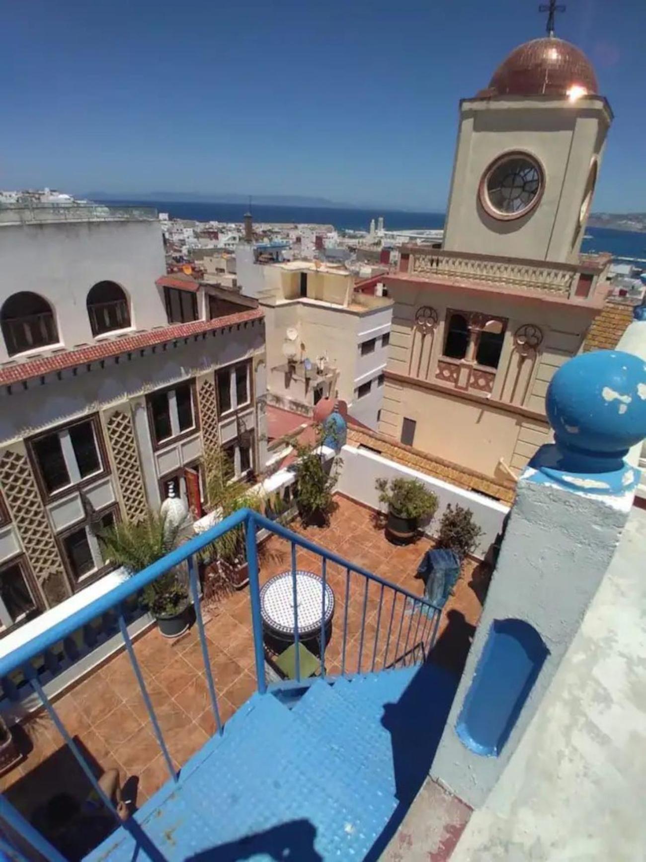 Tangier Medina Roof Top Apartment With Ocean Views Екстериор снимка